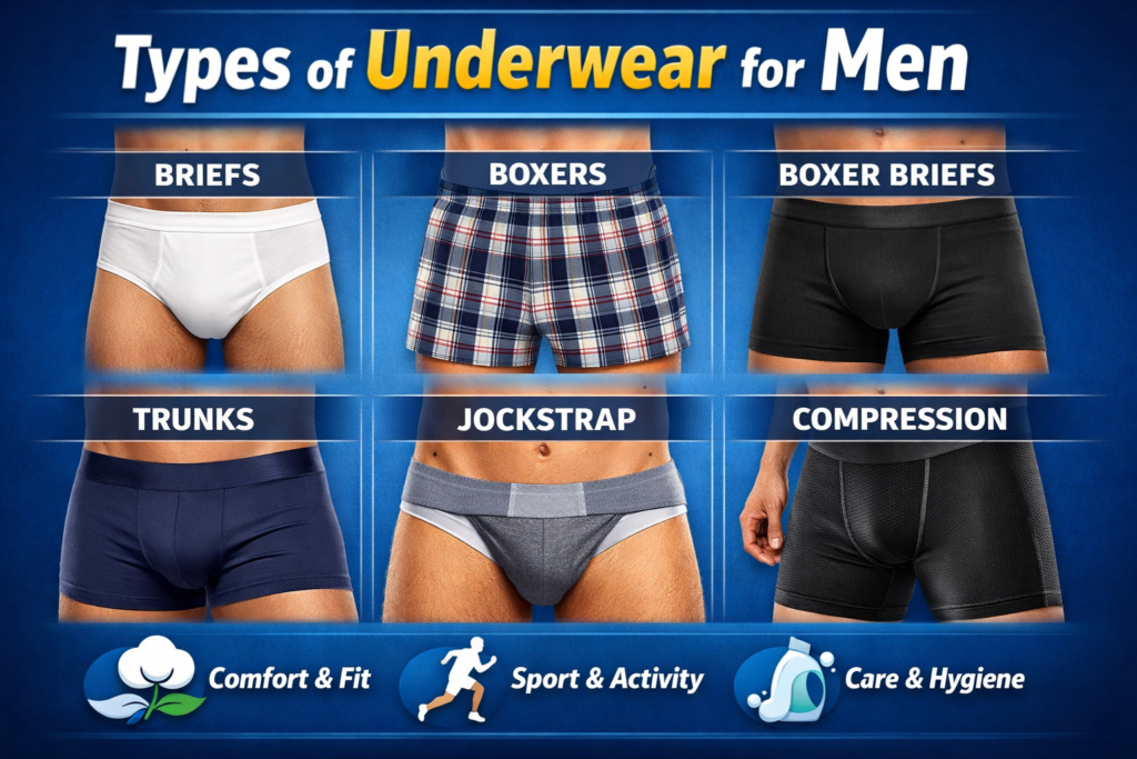 Types of Underwear for Men