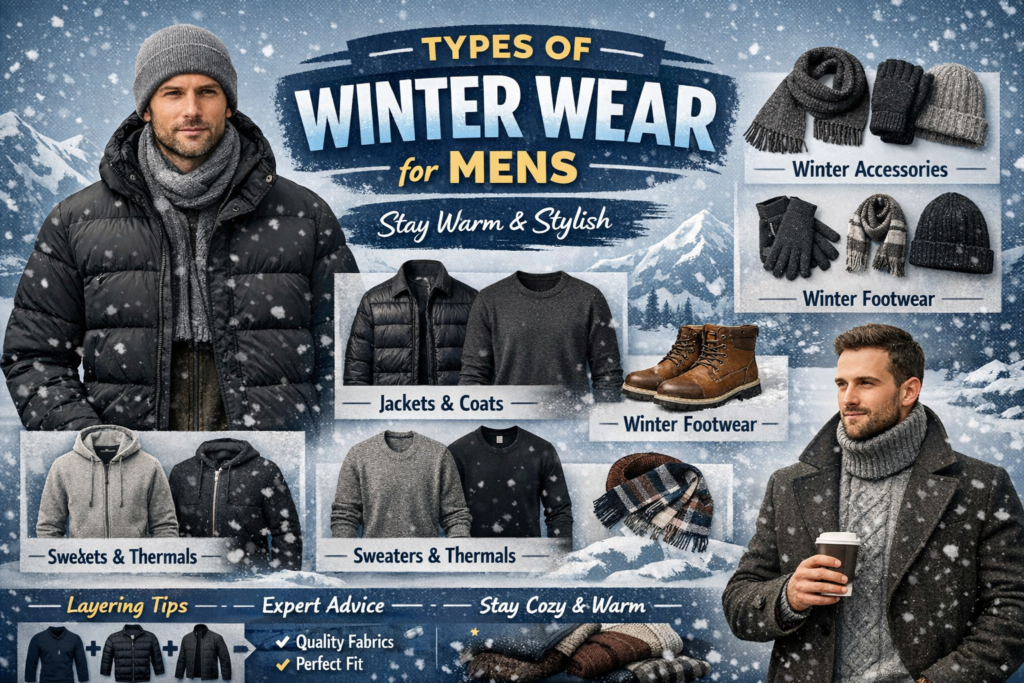 Types of Winter Wear for Men