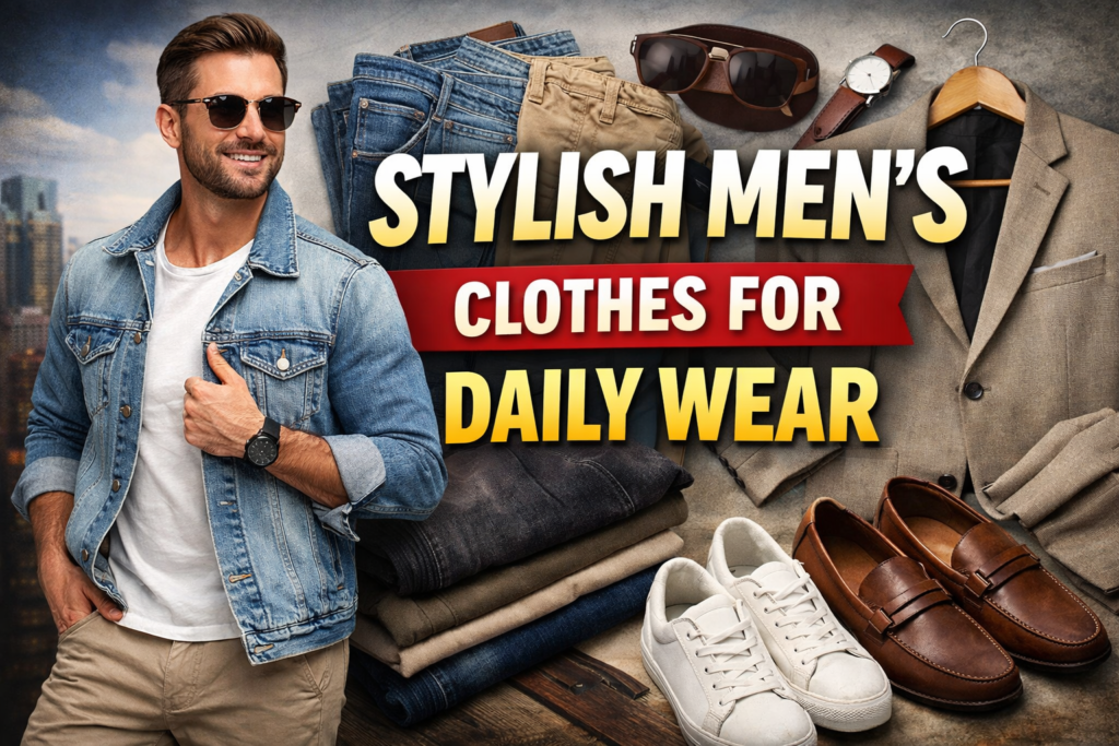 Stylish Men’s Clothes for Daily Wear: A Complete Guide to Comfort, Confidence, and Modern Fashion